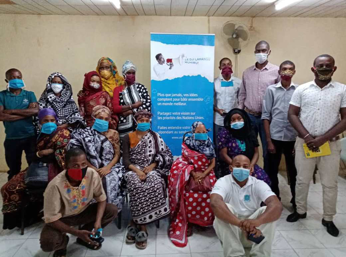 image Les jeunes se mobilisent pour la campagne UN75 aux Comores