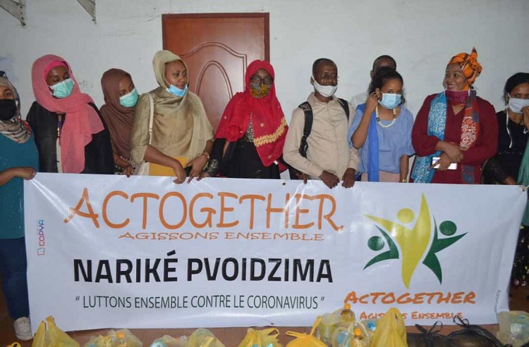 image AcTogether a remis des kits alimentaires à l'ONG Hifadhu