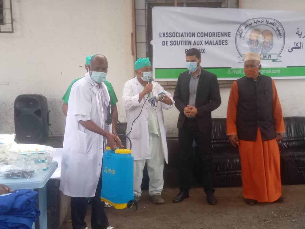 image Lutte contre la Covid-19 : Des associations au chevet des malades rénaux