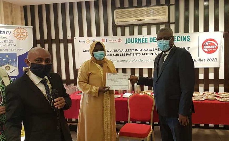 image Le Rotary Club honore les médecins